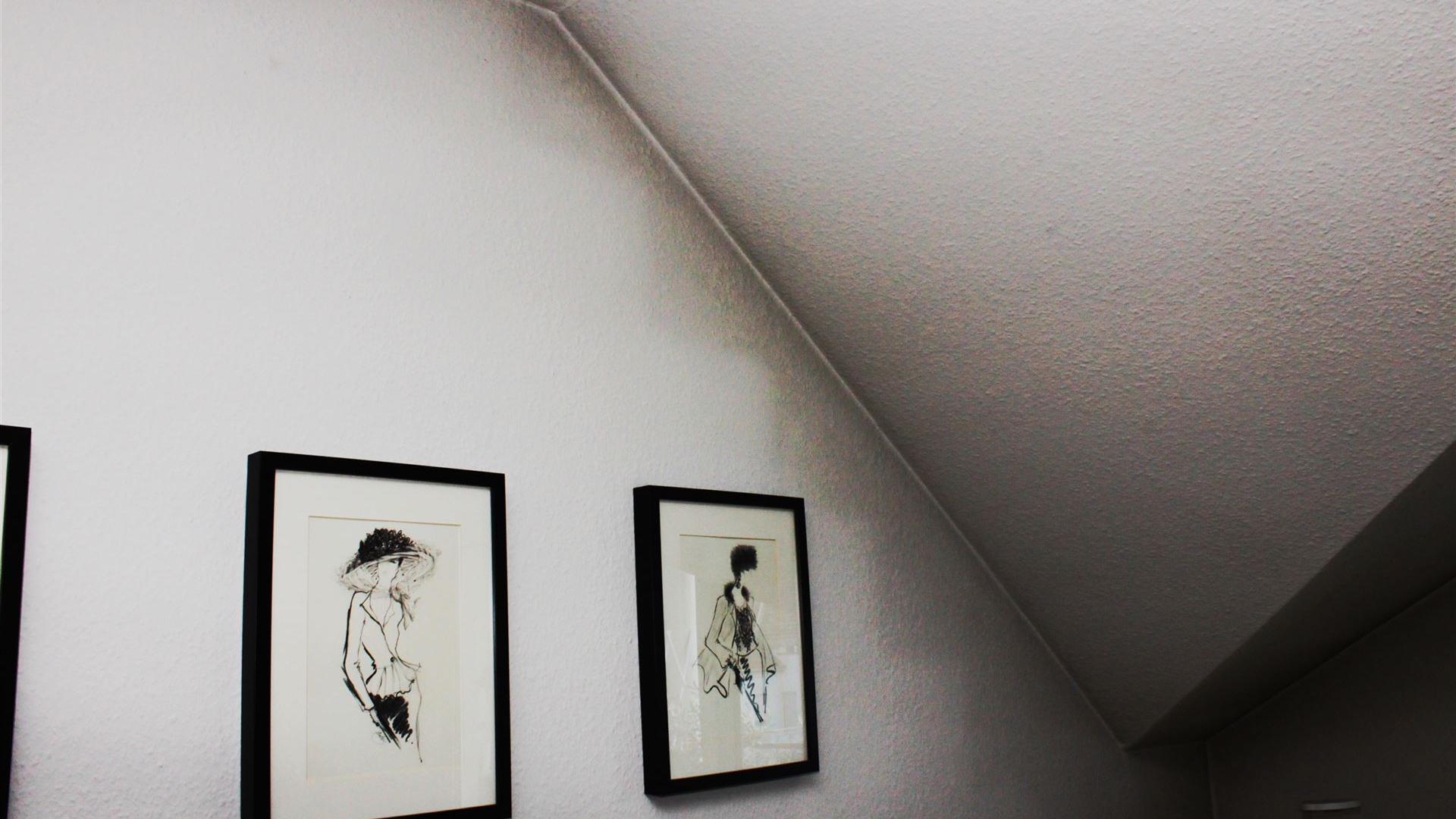 Fogging an der Wand