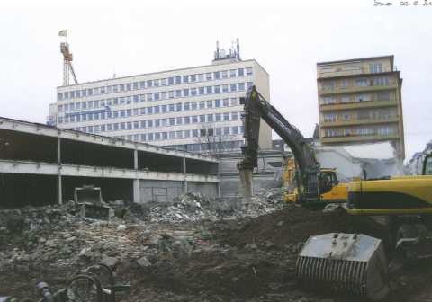 Mobilfunkmast in der Stadt
